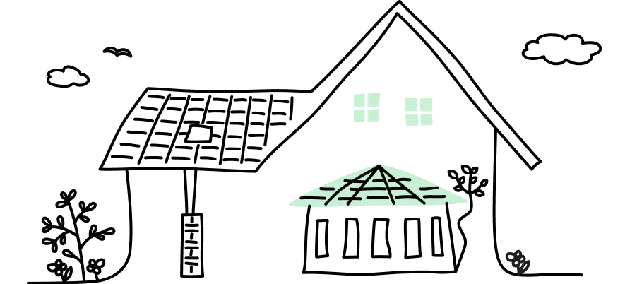 カフェのような見た目の建物