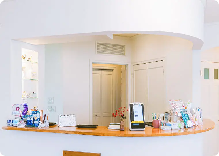 受付/物販コーナー