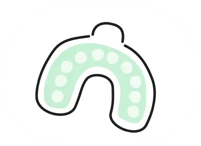 矯正装置の型取り・装着